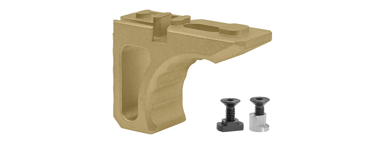 Atlas Custom Works RGOPS Reversible Hand Stop for Keymod & M-LOK (Tan)