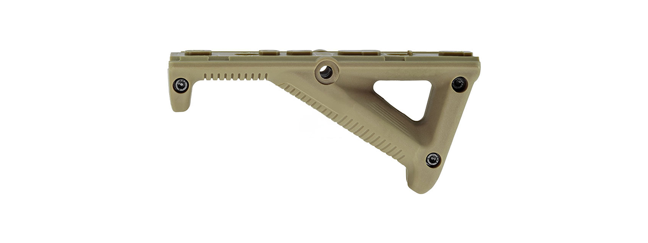 Atlas Custom Works MP Style Angled Foregrip for Picatinny, Keymod, & M-LOK (Tan)