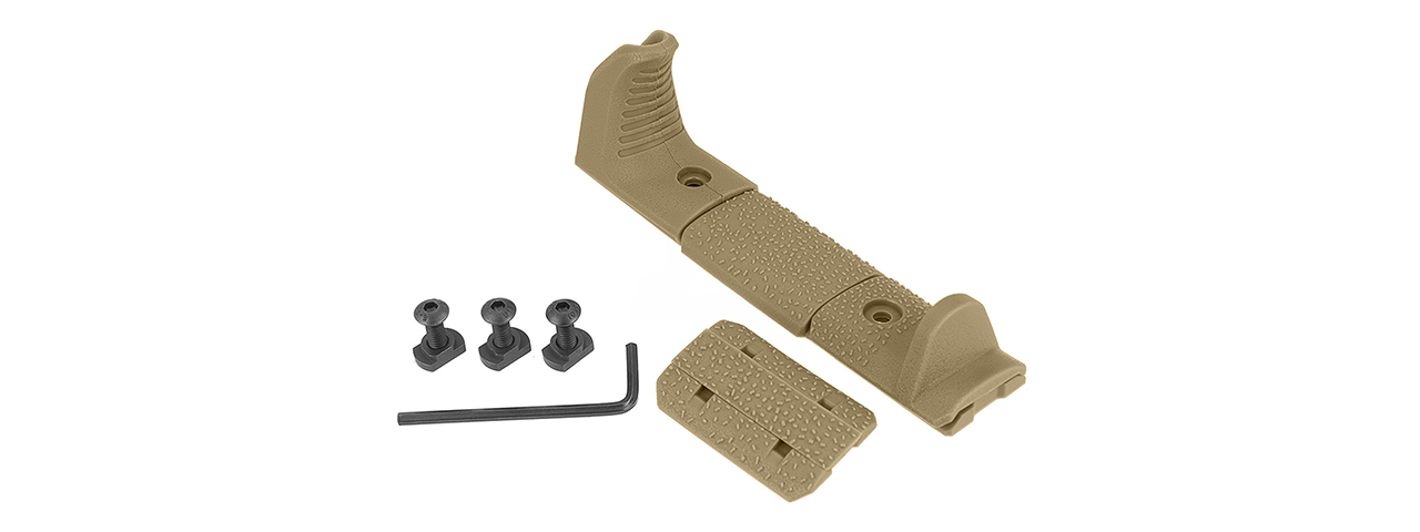 Atlas Custom Works MP Style M-LOK Hand Stop Kit (Tan)