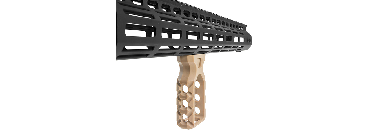 Atlas Custom Works Paracord Tactical Grip for Keymod & M-LOK (Tan)