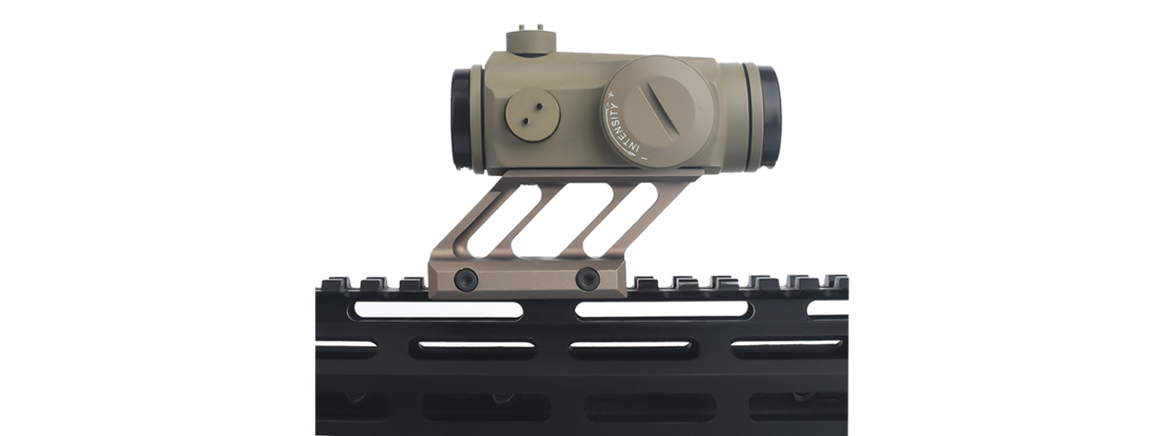 ACW Skeletonized Mount for T1/T2 Red Dot Sights - Desert Tan