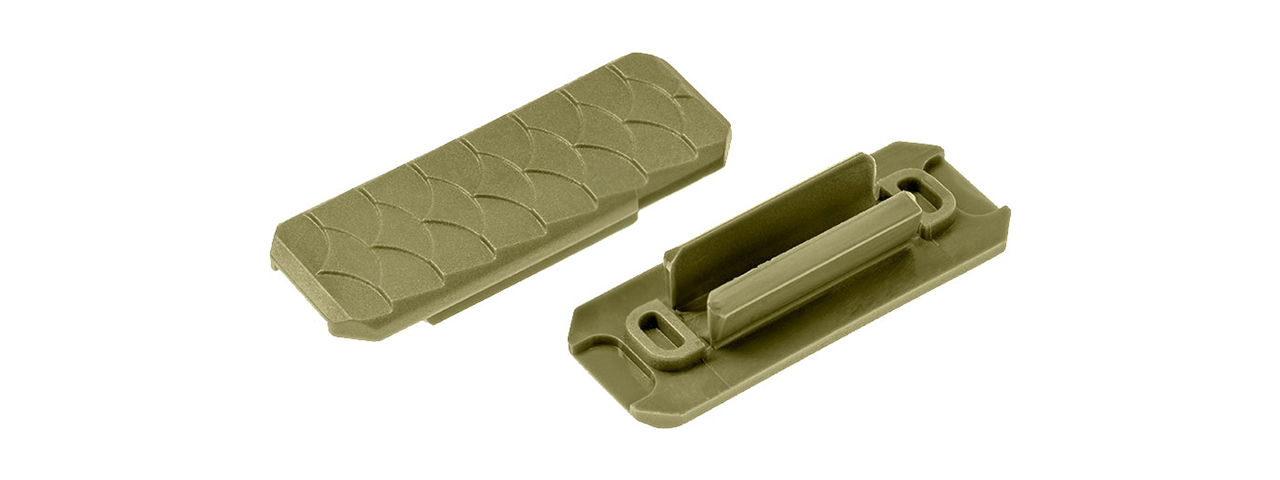 Atlas Custom Works Type 4 M-LOK Rail Cover Set (Tan) - Click Image to Close