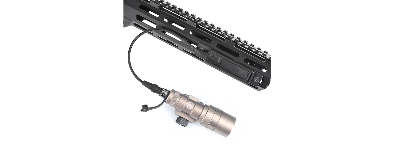 ACW Pressure Switch Mount for M-LOK Handguards - Dark Earth