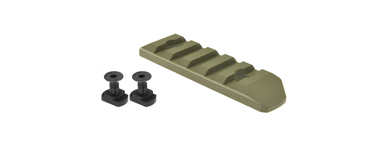 Atlas Custom Works 5-Slot M-LOK Rail Segment (Tan)