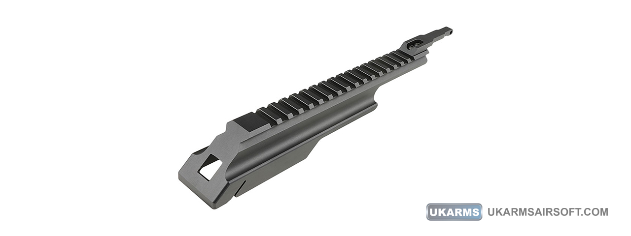 5KU AK Railed Top Cover for LCT & GHK AK Rifles (Color: Black)