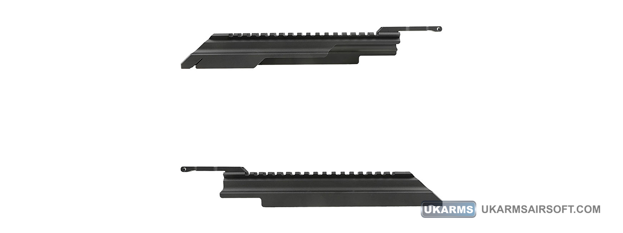 5KU AK Railed Top Cover for LCT & GHK AK Rifles (Color: Black) - Click Image to Close