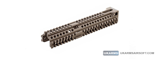 Atlas Custom Works Aluminum AK 10 inch Lower Rail Handguard - Desert Tan