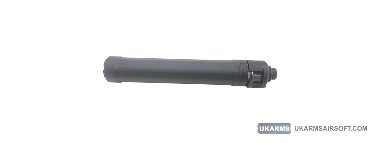 Atlas Custom Works Mock Silencer for CYMA, VFC, & TM MP5 (Color: Black) - Click Image to Close