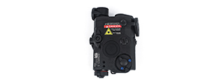 ACW LA-5 PEQ15 Flashlight/Red Laser/IR PEQ Box - Black