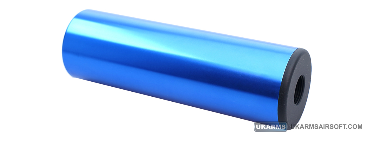 Atlas Custom Works Aluminum Mock Suppressor (Color: Blue) - Click Image to Close
