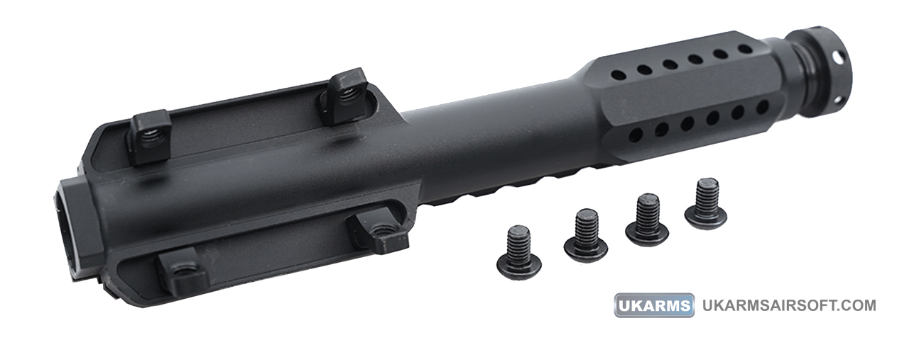 Atlas Custom Works CNC Aluminum VS-33 AK Gas Tube (Color: Black)