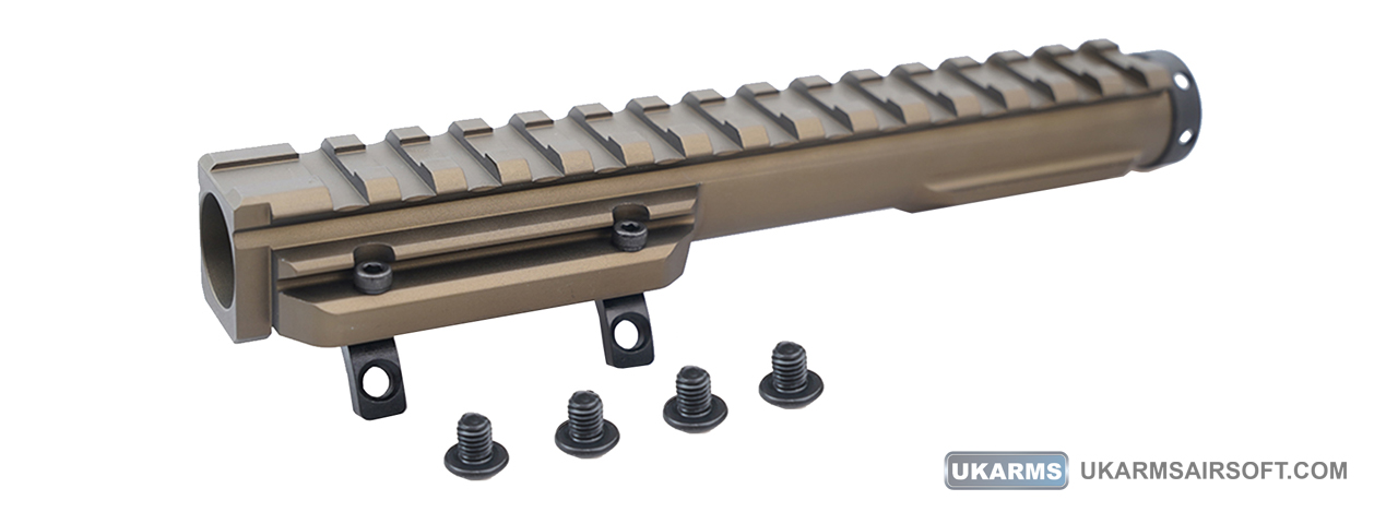 Atlas Custom Works CNC Aluminum VS-33 AK Gas Tube (Color: Flat Dark Earth) - Click Image to Close