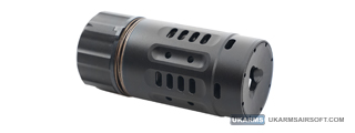 Atlas Custom Works DA Enhanced 14mm CCW Muzzle Brake (Color: Black)