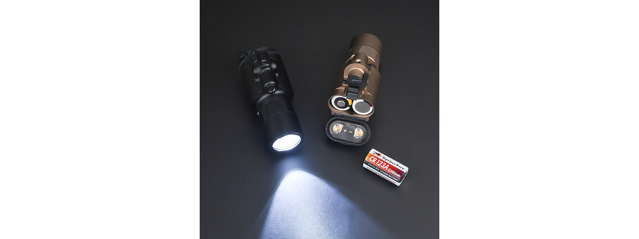 ACW X400 Ultra 450 Lumen Pistol Light and Laser - Dark Earth