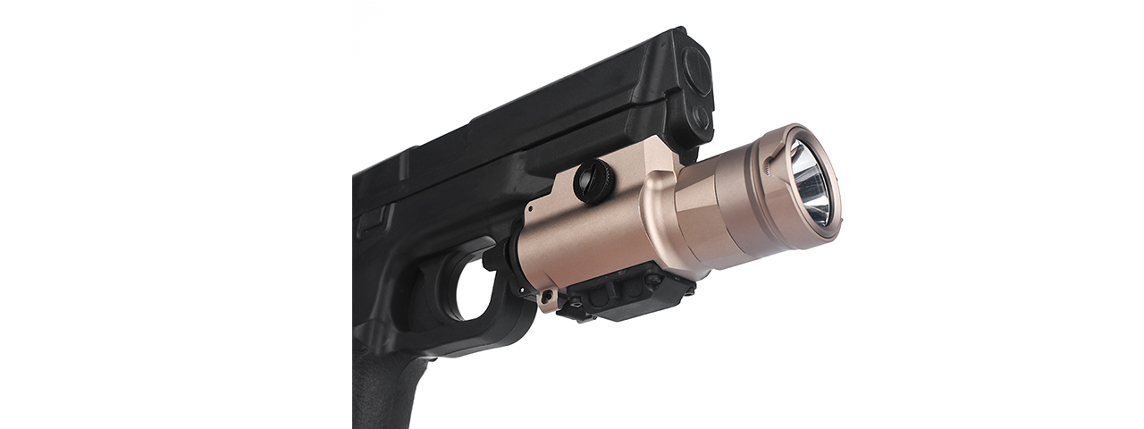 ACW XH35 800 Lumen Tactical Pistol Light - Dark Earth - Click Image to Close