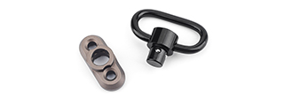 ACW M-LOK Quick Detach Sling Swivel Mount - Dark Earth