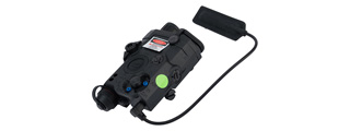 ACW Dummy LA-5C PEQ15 Box with Green Laser - Black