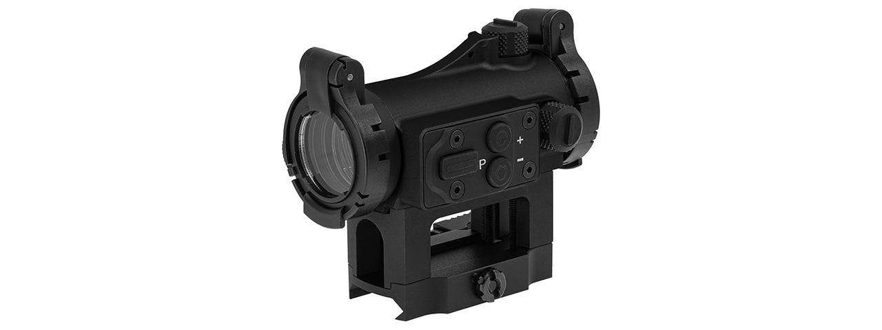 Atlas Custom Works ZV-1 Red Dot with Low Mount and Riser (Black)