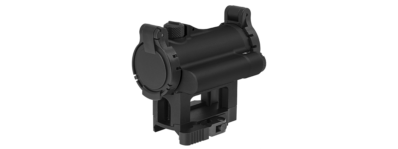 Atlas Custom Works ZV-1 Red Dot with Low Mount and Riser (Black) - Click Image to Close