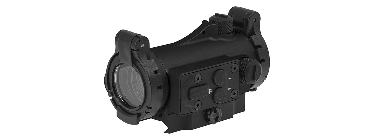 Atlas Custom Works ZV-1 Red Dot with Low Mount and Riser (Black)