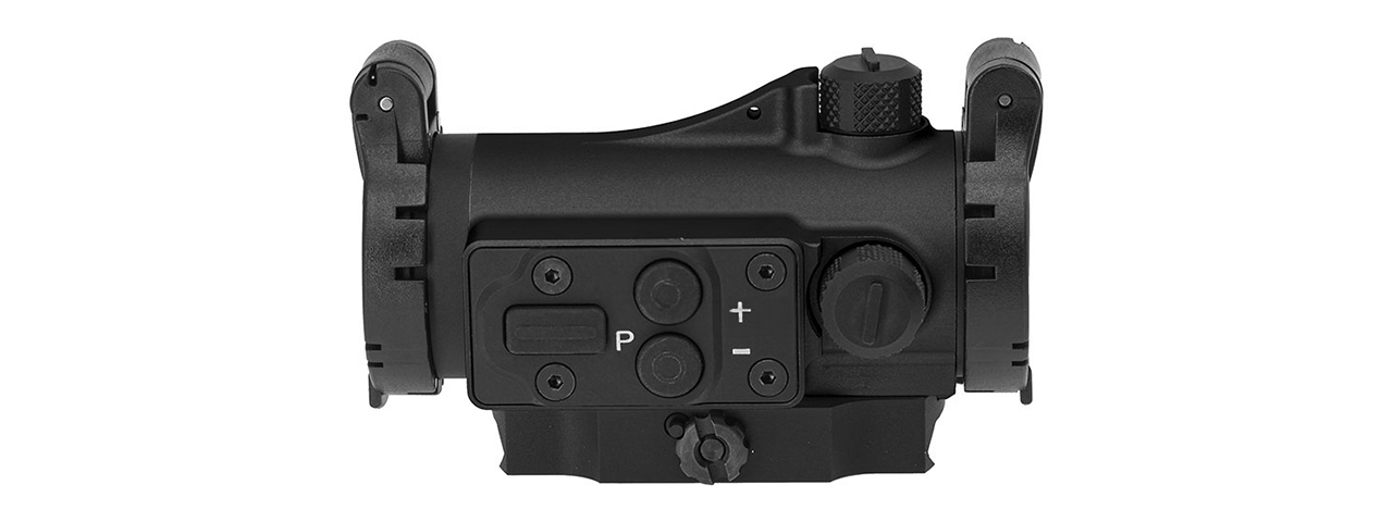 Atlas Custom Works ZV-1 Red Dot with Low Mount and Riser (Black) - Click Image to Close