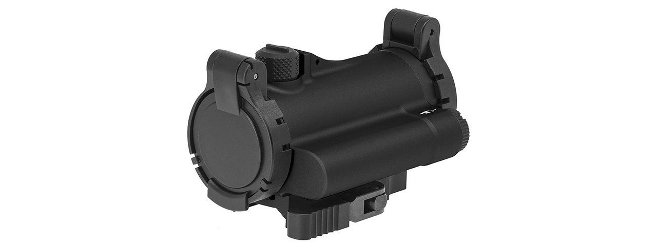 Atlas Custom Works ZV-1 Red Dot with Low Mount and Riser (Black) - Click Image to Close