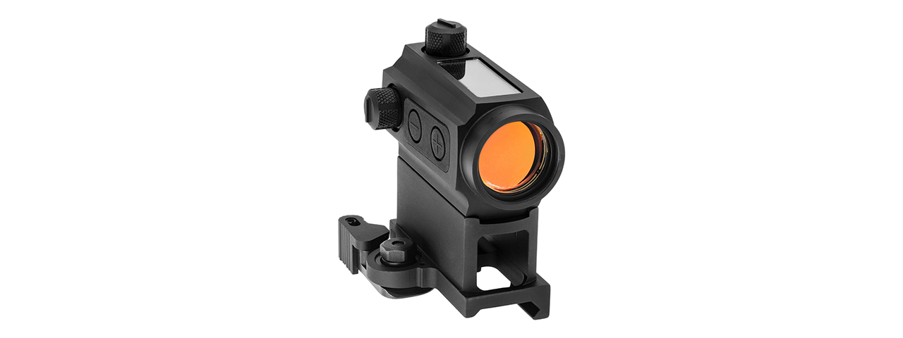 Atlas Custom Works Solar Power Red Dot w/ Riser Mount and Killflash (Black)