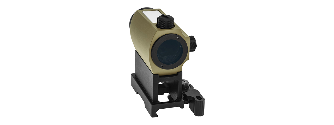 Atlas Custom Works Solar Power Red Dot w/ Riser Mount and Killflash (Tan) - Click Image to Close