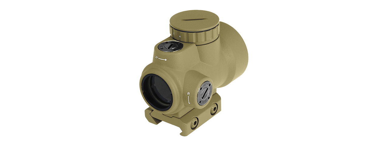 Atlas Custom Works MRO Red Dot Sight w/ Low Mount and Killflash (Tan) - Click Image to Close