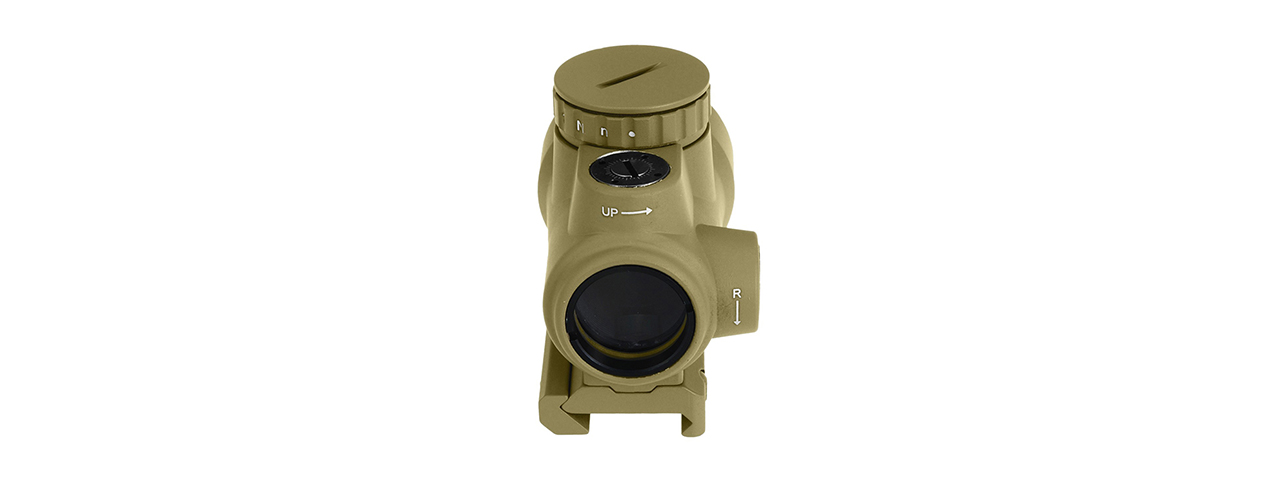 Atlas Custom Works MRO Red Dot Sight w/ Low Mount and Killflash (Tan) - Click Image to Close