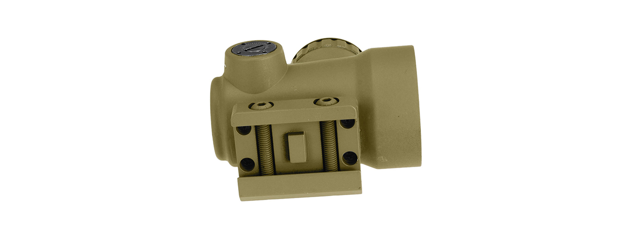 Atlas Custom Works MRO Red Dot Sight w/ Low Mount and Killflash (Tan) - Click Image to Close