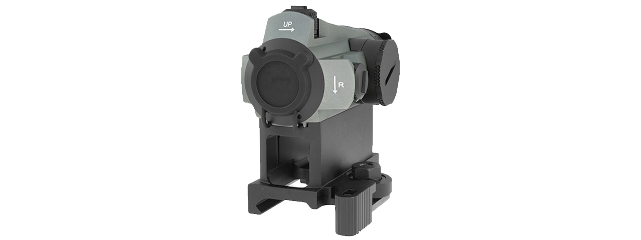 Atlas Custom Works xForce XTSP Red Dot Sight with QD Mount (Gray) - Click Image to Close