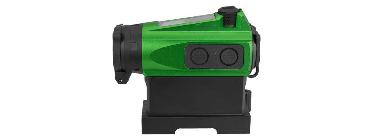 Atlas Custom Works xForce XTSP Red Dot Sight with QD Mount (Green) - Click Image to Close