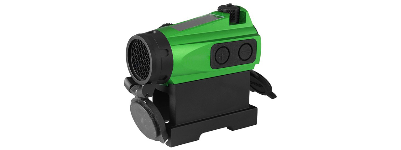 Atlas Custom Works xForce XTSP Red Dot Sight with QD Mount (Green) - Click Image to Close