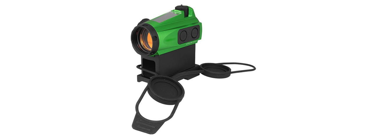 Atlas Custom Works xForce XTSP Red Dot Sight with QD Mount (Green) - Click Image to Close