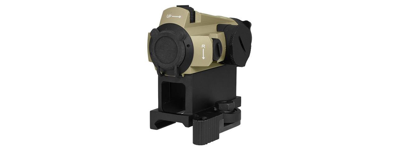 Atlas Custom Works xForce XTSP Red Dot Sight with QD Mount (Tan) - Click Image to Close