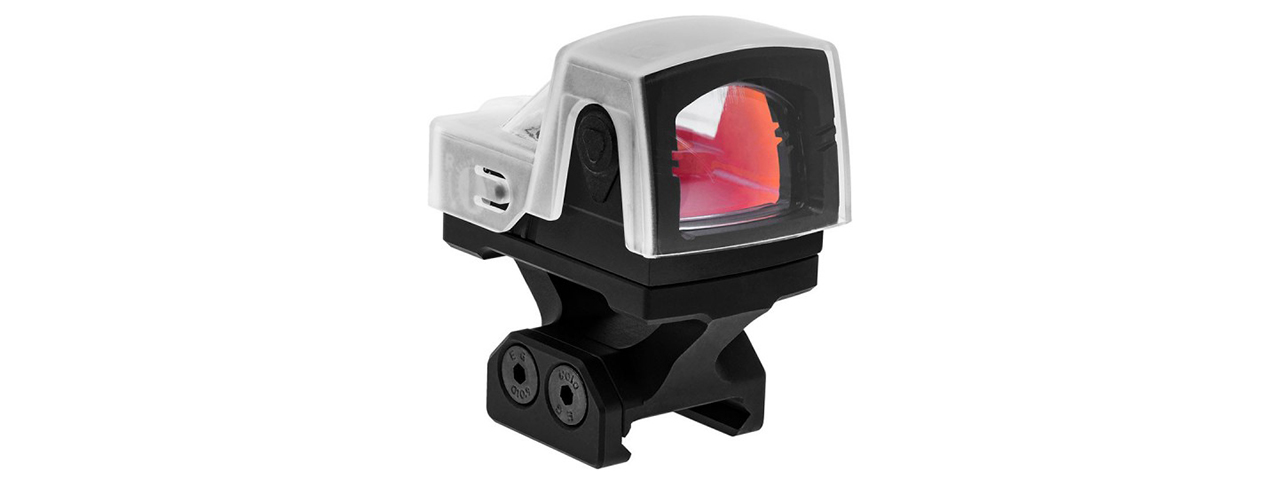 Atlas Custom Works xForce Solar Powered Mini Red Dot with Mount (Black) - Click Image to Close