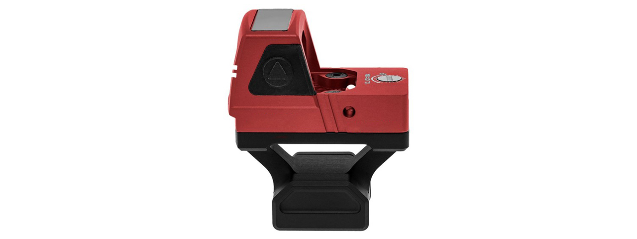 Atlas Custom Works xForce Solar Powered Mini Red Dot with Mount (Red)