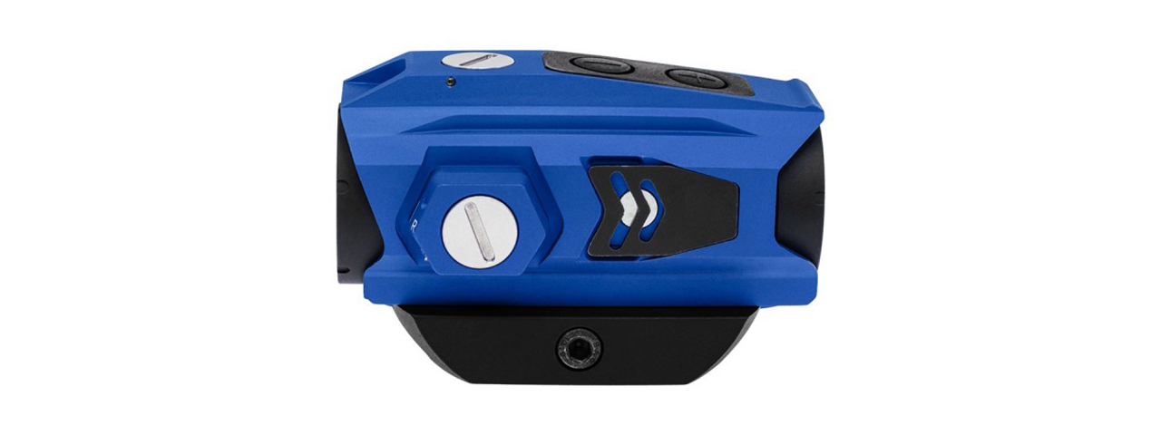 Atlas Custom Works xForce XTSW Red Dot Sight with Low Mount (Blue) - Click Image to Close