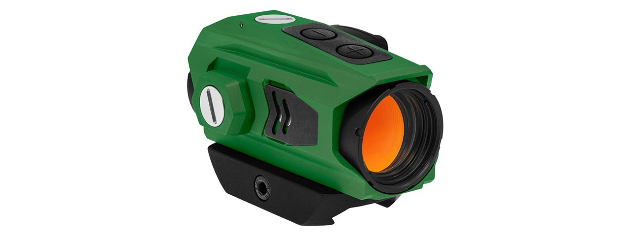 Atlas Custom Works xForce XTSW Red Dot Sight with Low Mount (Green)