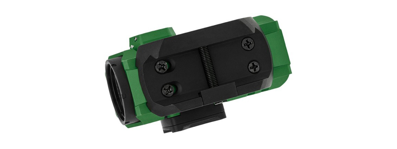 Atlas Custom Works xForce XTSW Red Dot Sight with Low Mount (Green)