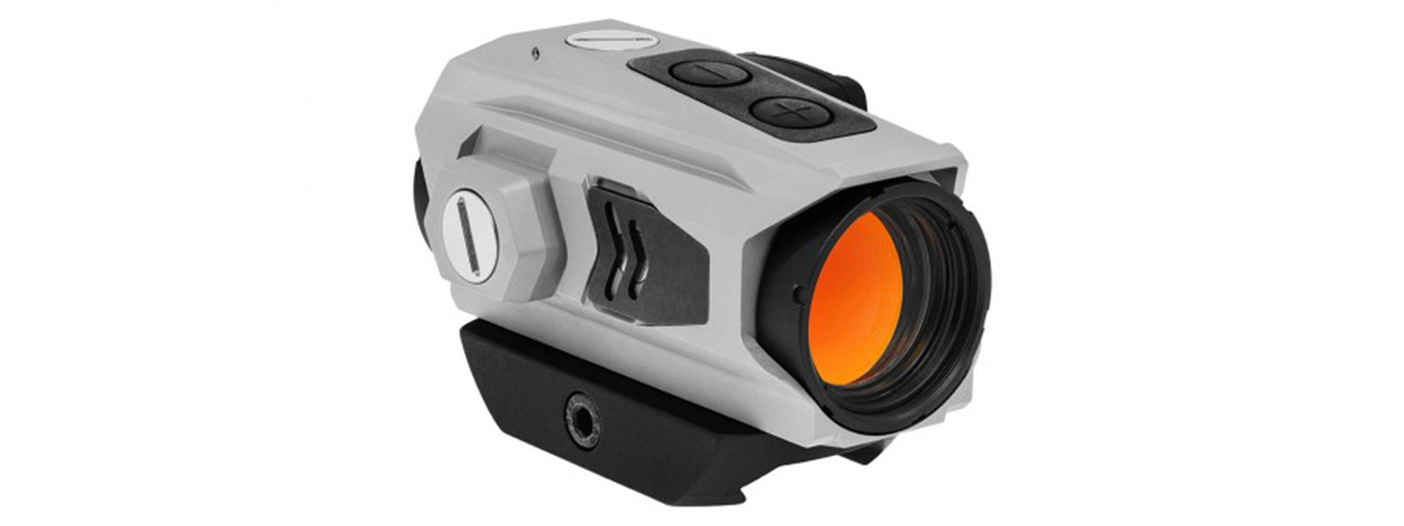 Atlas Custom Works xForce XTSW Red Dot Sight with Low Mount (Silver) - Click Image to Close