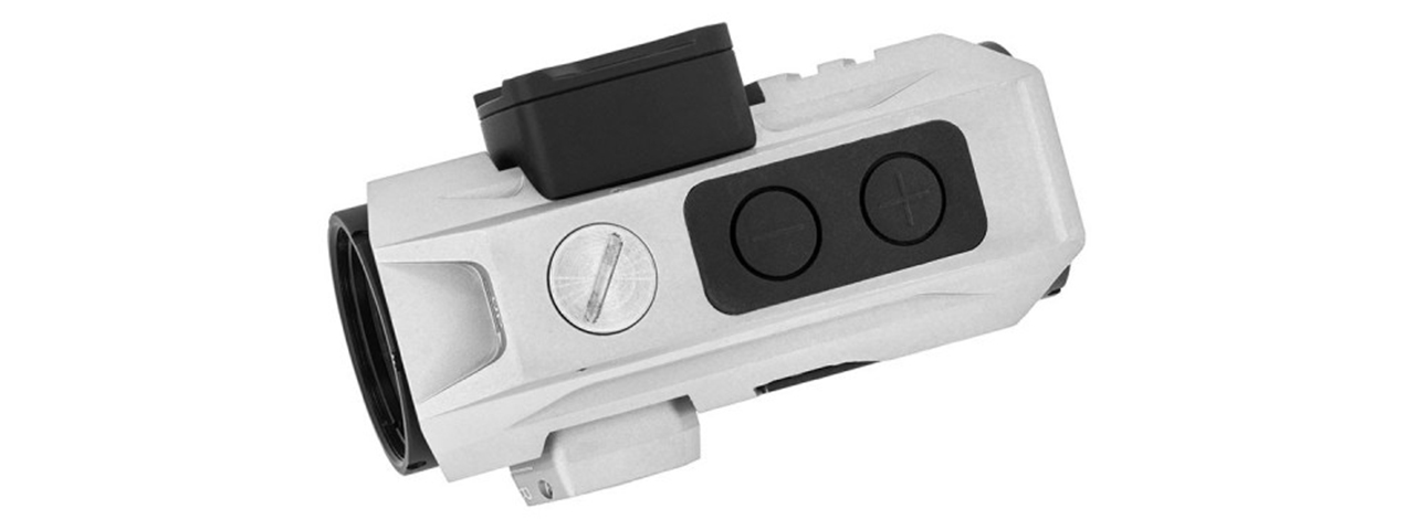 Atlas Custom Works xForce XTSW Red Dot Sight with Low Mount (Silver) - Click Image to Close