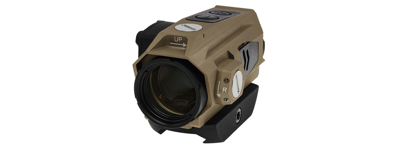 Atlas Custom Works xForce XTSW Red Dot Sight with Low Mount (Tan)