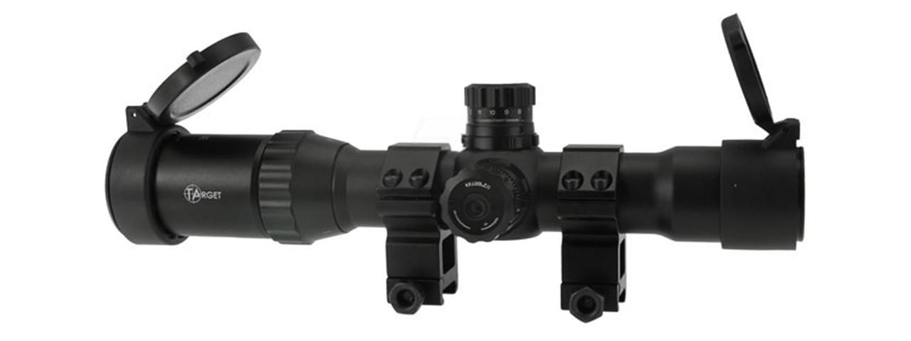 Atlas Custom Works 1-4x28E Illuminated Scope - Click Image to Close