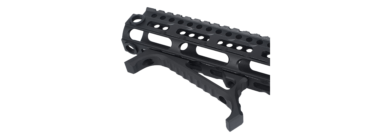 Atlas Custom Works VP23 Tactical Angled Grip for M-LOK (Black) - Click Image to Close