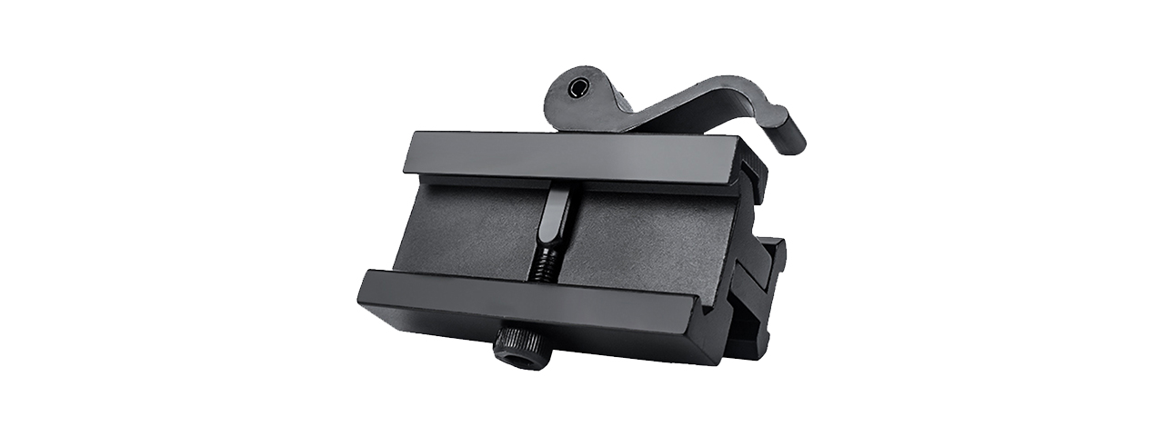 Atlas Custom Works Height and Tilt Adjustable Rail Mount (Black) - Click Image to Close