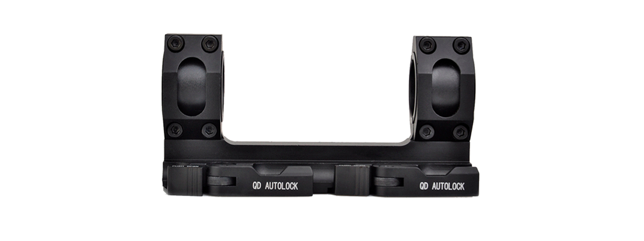 ACW 30mm Tactical QD Scope Mount - Black