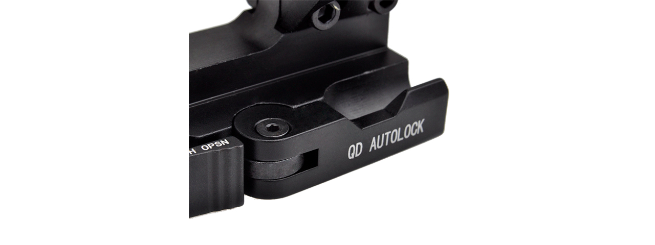 ACW 30mm Tactical QD Scope Mount - Black