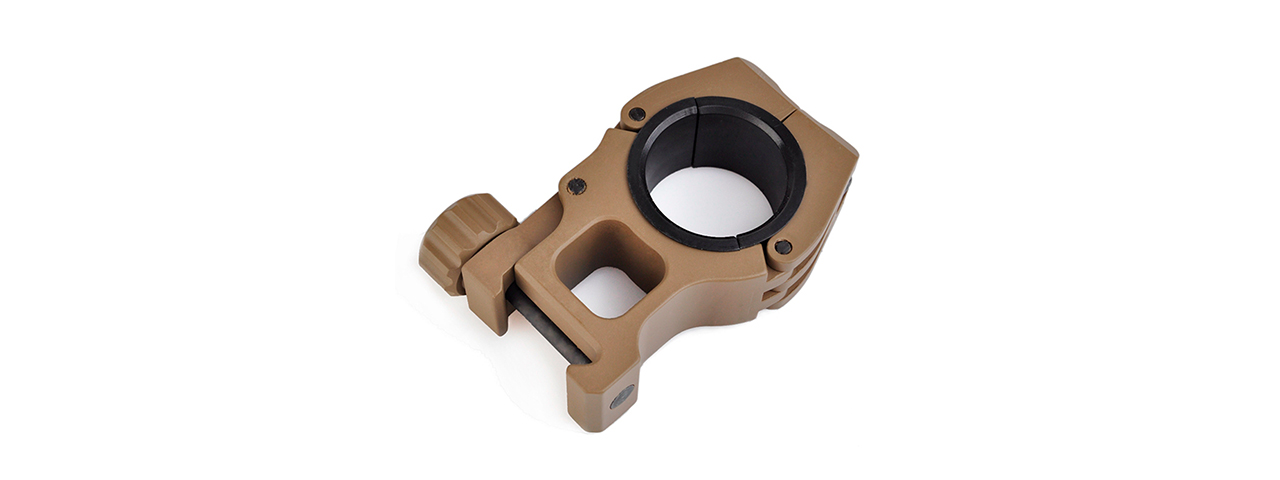 ACW M10 30mm Scope Rings w/ Bubble Level - Dark Earth - Click Image to Close